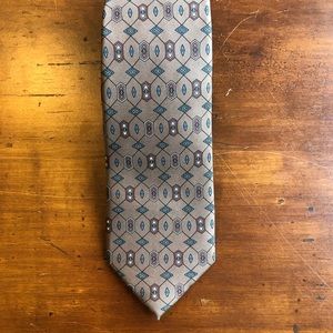 Oscar De la Renta silk tie